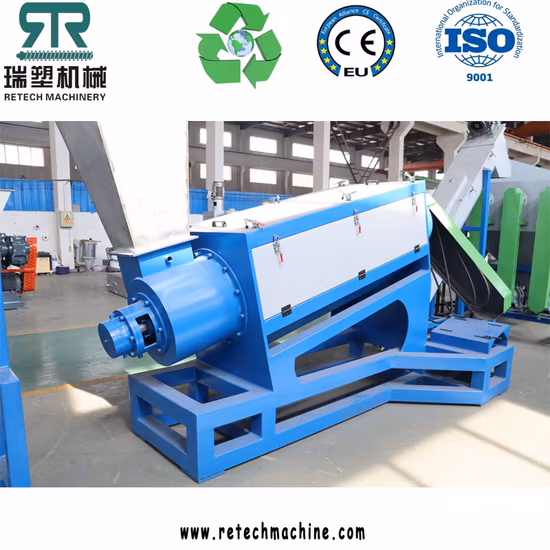 Acss (030) Профессиональная линия по производству полиэфирного штапельного волокна из переработанного полипропилена с металлическим винтом